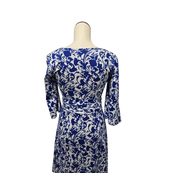 Anthropologie Leonie Dress by Maeve Bell Sleeve Artsy Floral Print Size XS - Picture 12 of 14